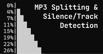 Simple MP3 Splitting and Silence/Track Detection