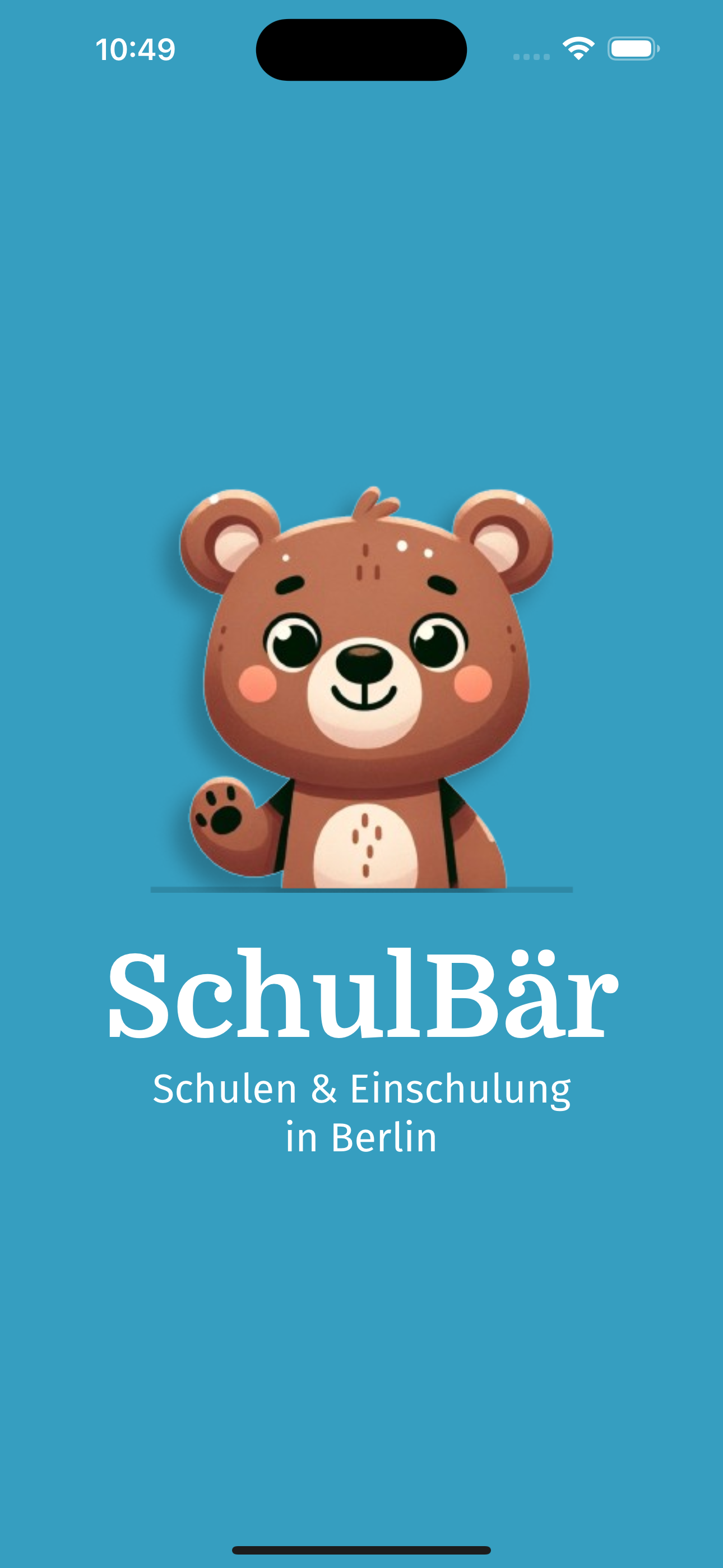 SchulBär App Screenshot - Schulsuche in Berlin