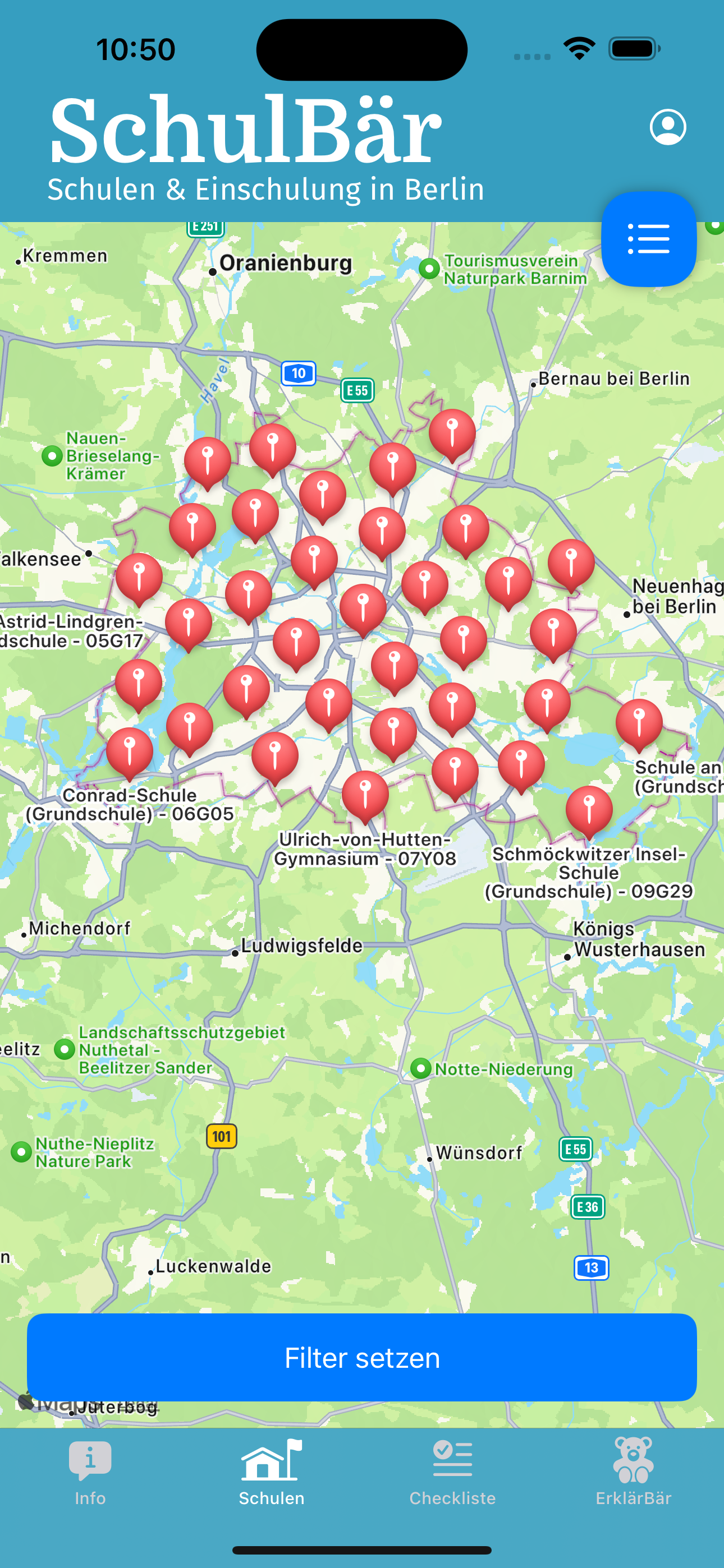 SchulBär App Screenshot - ErklärBär KI-Berater